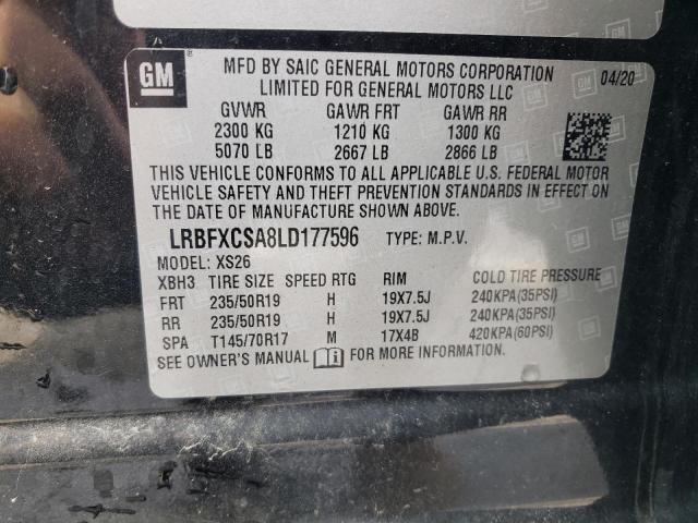 LRBFXCSA8LD177596 Buick lcv