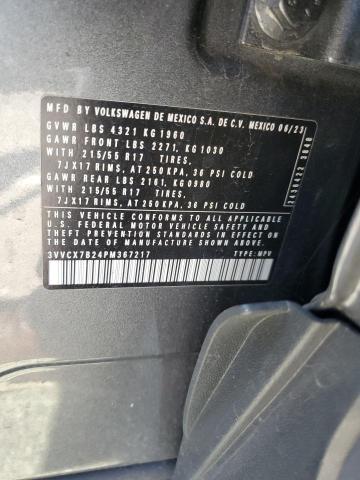 3VVCX7B24PM367217 Volkswagen tsi