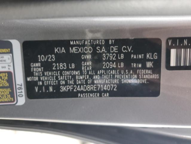 3KPF24AD8RE714072 KIA mpi nu
