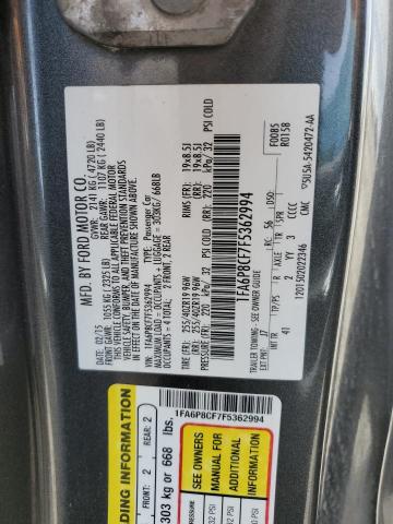 1FA6P8CF7F5362994 Ford MUSTANG GT
