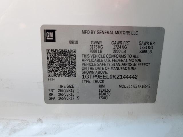 1GTP9EEL0KZ144442 GMC l87 - di dfm, alum, gen 5