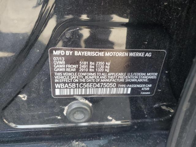WBA5B1C56ED475050 BMW 2014