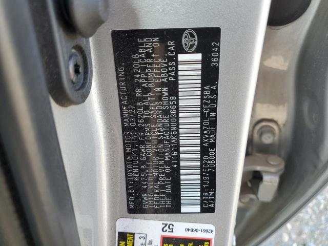 4T1G11AK6NU036658 Toyota a25a-fks