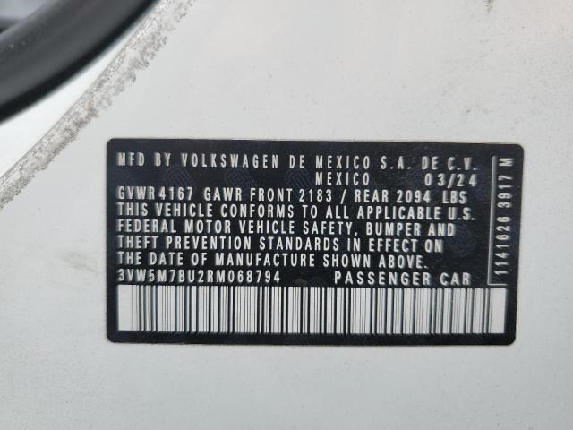 3VW5M7BU2RM068794 Volkswagen tsi