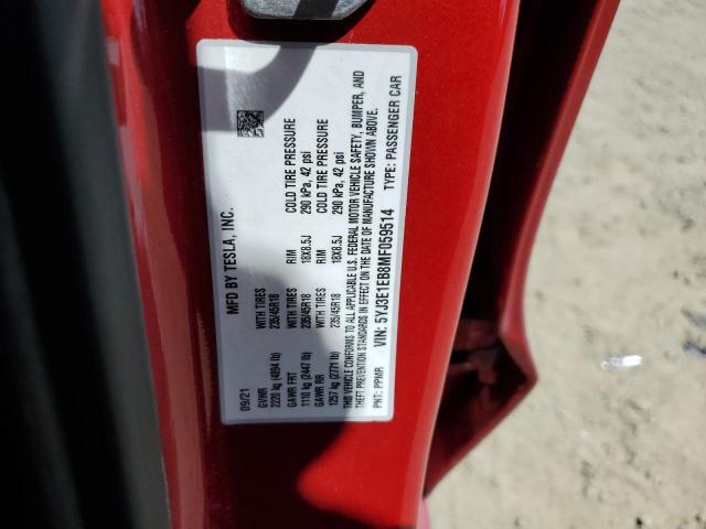 5YJ3E1EB8MF059514 Tesla MODEL 3