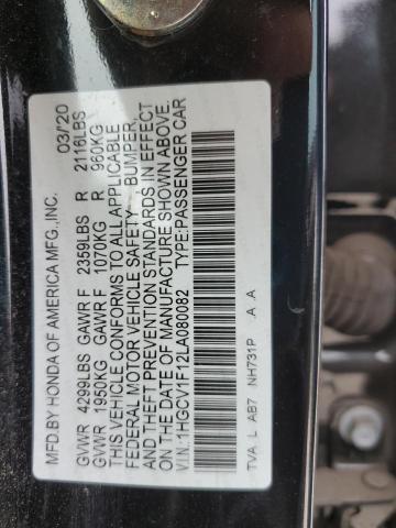 1HGCV1F12LA080082 Honda ACCORD LX