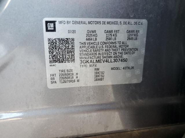 3GKALMEV4LL307450 GMC TERRAIN SL