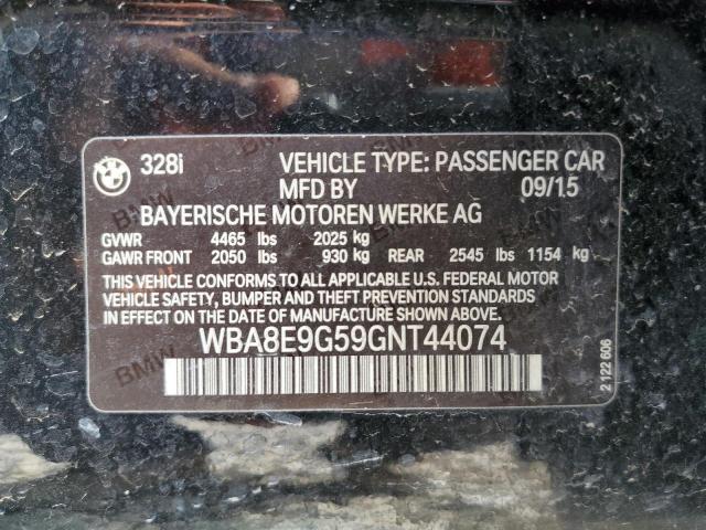 WBA8E9G59GNT44074 BMW 328I