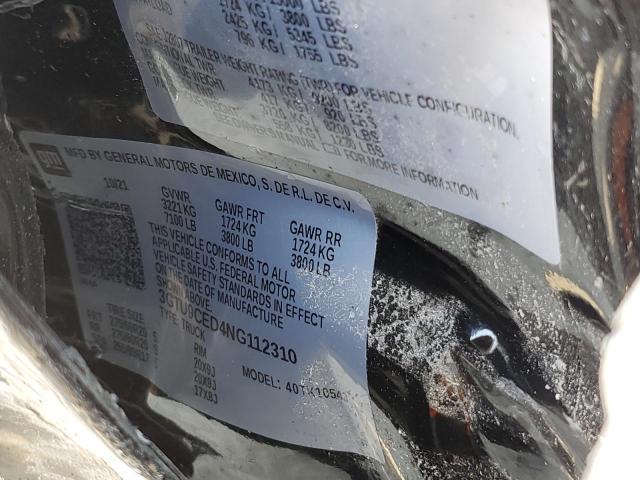 3GTU9CED4NG112310 GMC SIERRA LIM