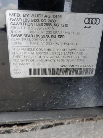 WA1L2AFP3GA141371 Audi flex fuel - e85