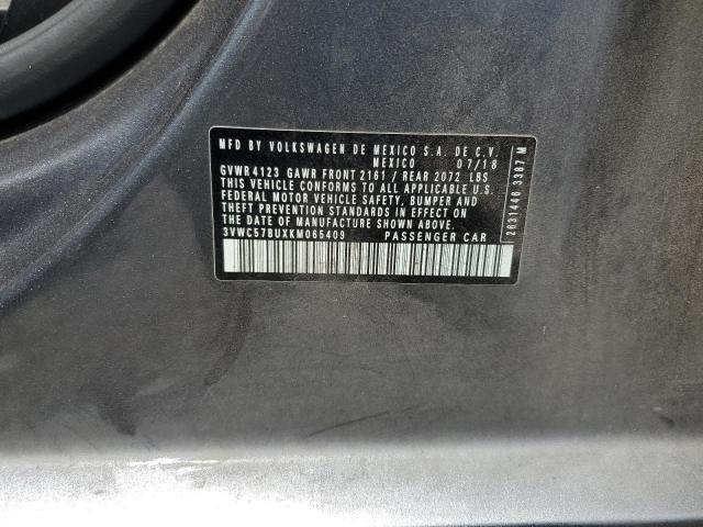 3VWC57BUXKM065409 Volkswagen JETTA S