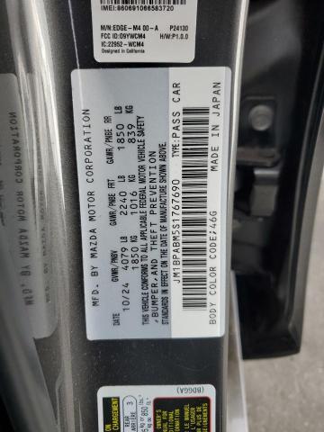 JM1BPABM5S1767690 Mazda 3 Select S