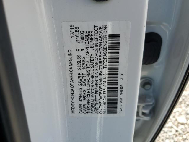 1HGCV1F55LA041618 Honda ACCORD EXL