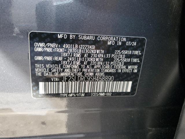JF2SLDRC9SH458890 Subaru na