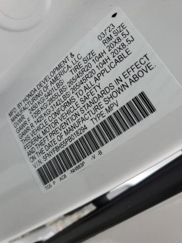 5FNYF8H55PB018294 Honda j35y6