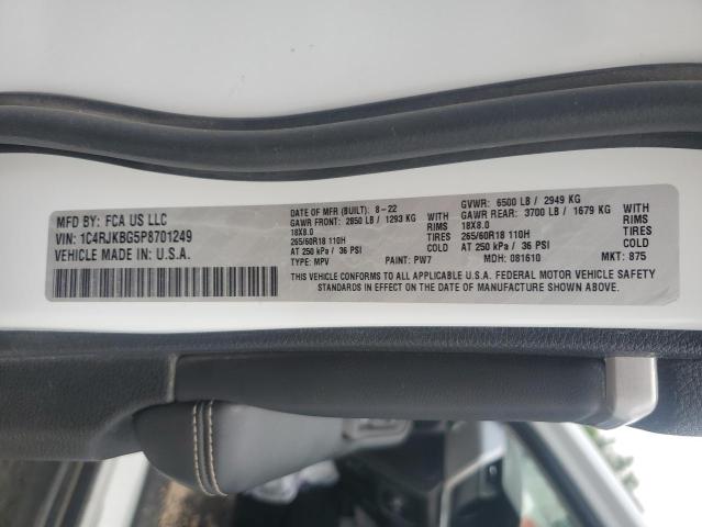 1C4RJKBG5P8701249 Jeep Grand Cher