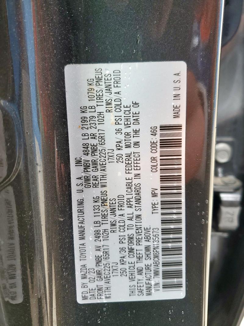 7MMVABCM8PN135673 Mazda CX-50 PREF