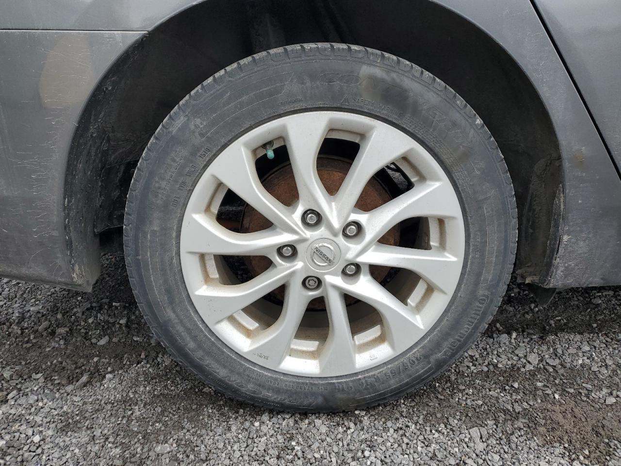 3N1AB7AP8HL673932 NISSAN SENTRA 2017 GRAY Photo 14