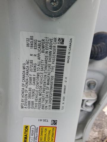 2HGFE2F55NH587956 Honda CIVIC SPOR