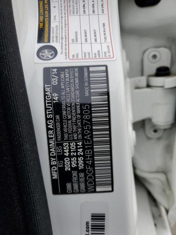 WDDGF4HB1EA957805 Mercedes-Benz C 250
