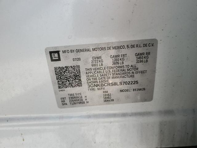 3GNKBCRS8LS702225 Chevrolet lgx