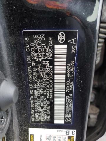 JTNKHMBX8J1004274 Toyota 3zr-fae