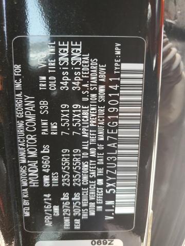 5XYZU3LA7EG190141 Hyundai t-gdi theta