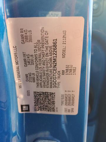 1GCGTCEN2M1226861 Chevrolet COLORADO L