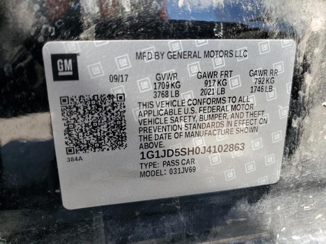 1G1JD5SH0J4102863 Chevrolet luw - mfi, e85 max