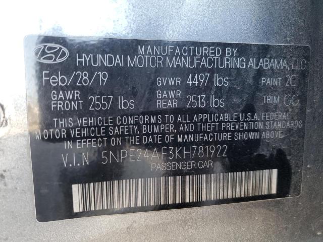 5NPE24AF3KH781922 Hyundai gdi theta-ii