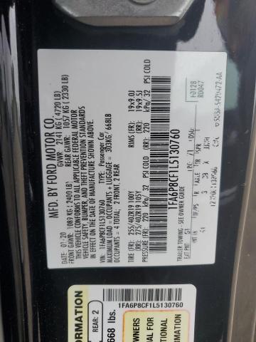 1FA6P8CF1L5130760 Ford MUSTANG GT