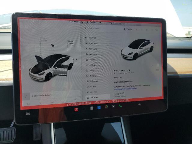 5YJ3E1EA2LF613765 Tesla MODEL 3