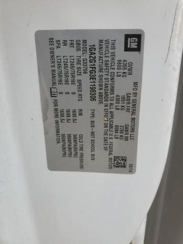 1GAZG1FG3E1198306 Chevrolet EXPRESS G3