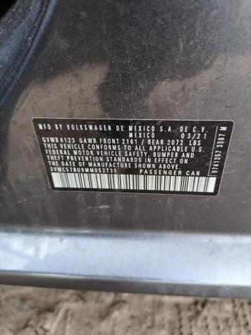 3VWC57BU9MM052735 Volkswagen tsi