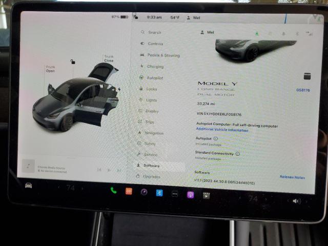 5YJYGDEE6LF058176 Tesla Model Y