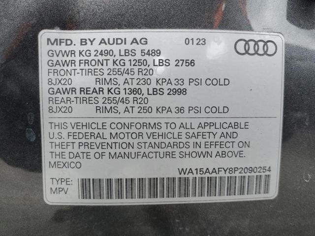 WA15AAFY8P2090254 Audi Q5 Sportba