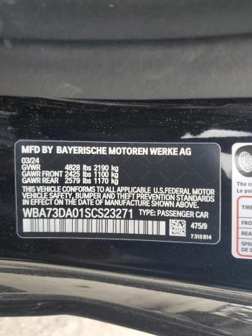 WBA73DA01SCS23271 BMW M440I