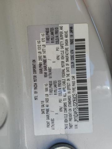JM1NDAM78J0205803 Mazda pe