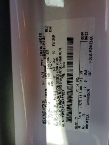 1FTEW1EP0JKF77827 Ford F150 SUPER