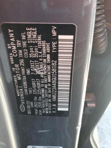KM8J23A48GU158182 Hyundai TUCSON SE