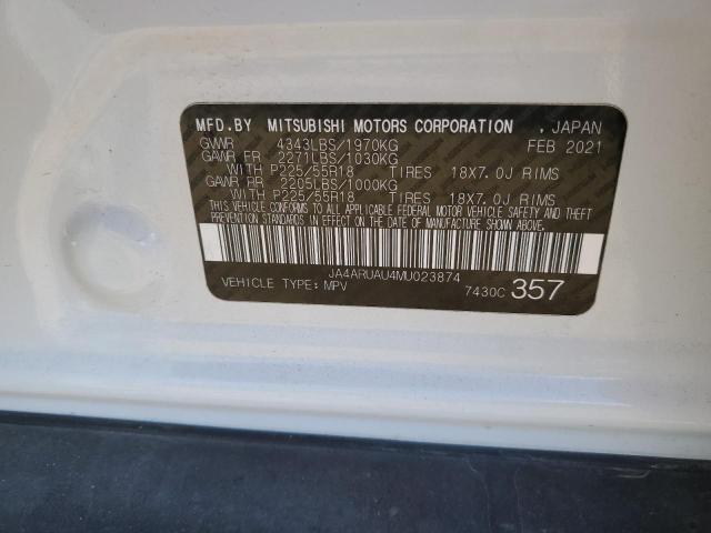 JA4ARUAU4MU023874 Mitsubishi mivec