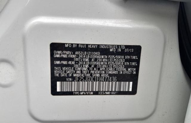 JF2SJGDC1EH477436 Subaru FORESTER 2