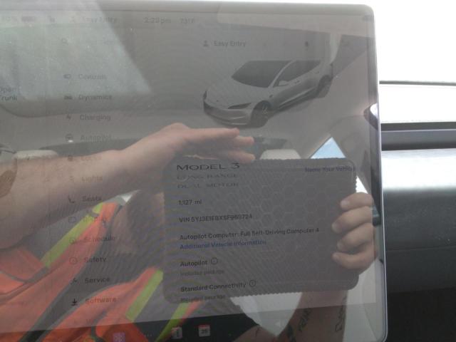 5YJ3E1EBXSF968724 Tesla MODEL 3