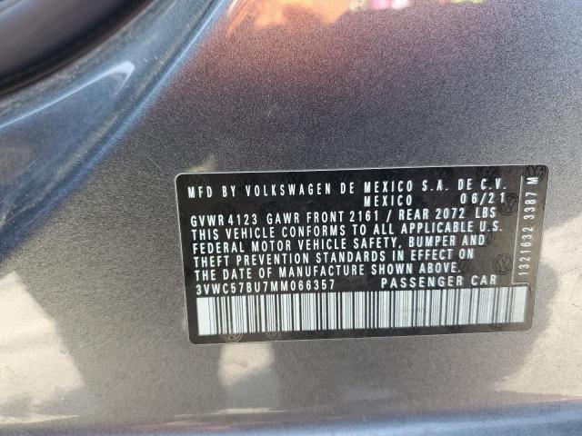 3VWC57BU7MM066357 Volkswagen JETTA S