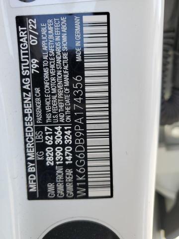 W1K6G6DB9PA174356 Mercedes-Benz S 500 4MAT