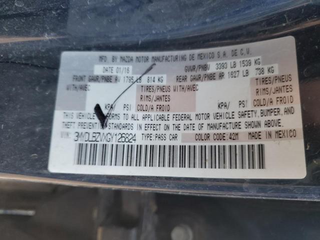 3MYDLBZVXGY126824 Toyota p5v