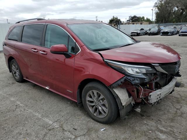 5TDJRKEC3MS008587 Toyota SIENNA XLE