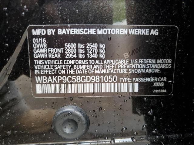 WBAKP9C58GD981050 BMW 550 Xi