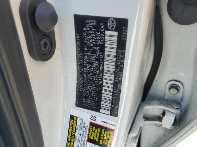 4T1G11AK0MU423186 Toyota CAMRY SE