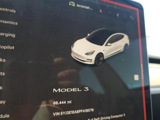 5YJ3E1EA8PF418579 Tesla MODEL 3